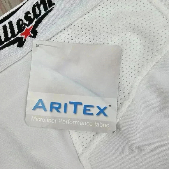 Alleson Sliding Shorts Men's Baseball White Style# DASLPM XL or 2 XL NWT - Picture 6 of 8